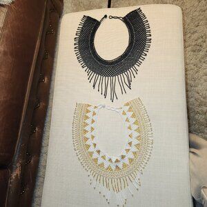 Collar Necklace Beaded Womens NWOT